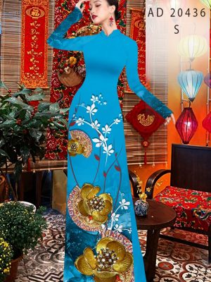 vai ao dai hoa in 3D (4)